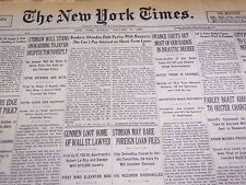 1932 JANUARY 17 NEW YORK TIMES - FRANCE SHUTS OUT OUR RADIOS - NT 4022 picture