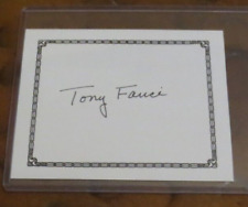 Dr Anthony Fauci signed autographed bookplate COVID-19 Ebola HIV/AIDS picture