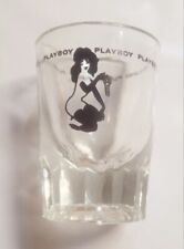 Playboy Shot Glass The Playboy Club Woman Holding Keys Vintage  picture