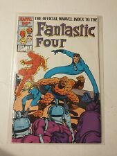 THE OFFICIAL MARVEL INDEX TO THE FANTASTIC FOUR #11    COPPER AGE MARVEL picture