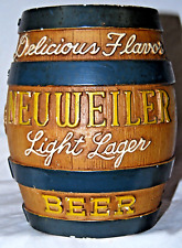 Vintage Neuweiler Beer/Ale Chalk Keg - Louis F. Neuweiler's Sons Allentown, PA. picture