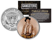 BILLY THE KID Old West Outlaw JFK Kennedy Half Dollar US Colorized Coin picture