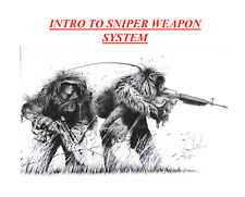 84 page SNIPER SUSTAINMENT M24 Rifle SWS Weapon Ops Ballistic Presentation on CD picture