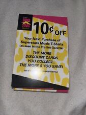 1991 pro set super stars music cards-discount cards picture