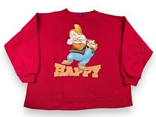 Vtg 90s Disney Classic Happy Seven Dwarfs Crewneck Sweatshirt USA Made Sz M/L picture