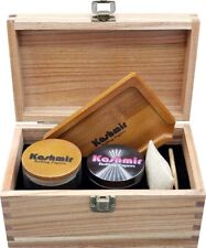 Stash Box with Accessories Durable Cherry Wood Stash Box by Kashmir picture
