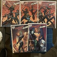 GI Joe Danger Girl #1-5 J Scott Campbell Connecting Covers NM picture