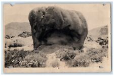c1910's Elephant Rock View Forbes Lone Pine California CA RPPC Photo Postcard picture