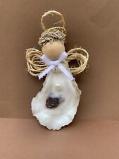 HANDCRAFTED OYSTER SHELL ANGEL picture