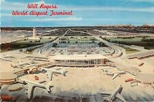 Will Rogers World Airport Terminal Oklahoma City OK aerial view art ren Postcard picture