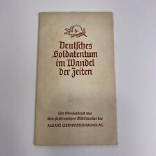 Vintage 1941 German Soldier Pocket Calendar (Incomplete) Deutsches Soldatentum picture
