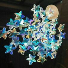 30PC AB Starfish Feng Shui Faceted Prism Crystal Chandelier Pendant Suncatcher picture
