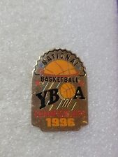 Vintage National Youth Basketball Association Championships 1996 Pin Rubber Back picture