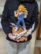 Large Dragon Ball Z Super Saiyan 3 Vegeta Stand Big Figure Statue Gift Large picture
