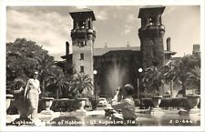 LIGHTNER MUSEUM OF HOBBIES real photo postcard rppc ST AUGUSTINE FLORIDA FL picture