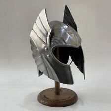 Halloween 18Ga Medieval Templar Crusader Knight Armor Great Helmet With Metal picture