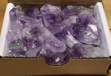 Amethyst Points Collection 1/2 Lb Natural Dark Purple Crystals Brazil picture