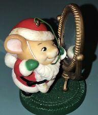 Vintage Avon 1982 Mouse Keepsake Christmas Ornament Fun picture