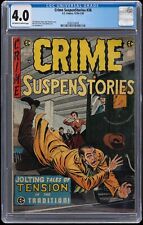 1954 EC Comics Crime SuspenStories #26 CGC 4.0 Pre-Code Horror picture