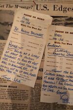 Hamilton Spectator 1968 Article on Houdini Seance with note from Lyle to Hugo picture