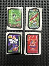 2010 WACKY PACKAGES ALL NEW SERIES 7 Complete 55 Sticker Card Set ANS7 picture