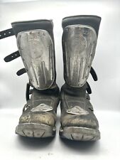 Vintage Alpinestar High Point Motocross Boots 9.5 Black Motorcycle Racing picture