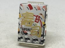 Zippo Sushi Kanji Silver Mirror 4-Side Continuous Processing Clear Coating picture