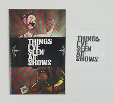 Things I've Seen At Shows #1 FN comic book + CD - Allan Norico - music art book picture