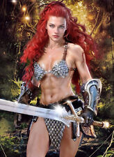 RED SONJA #1 (MARCO TURINI EXCLUSIVE VIRGIN VARIANT)(2023) COMIC BOOK ~ Dynamite picture