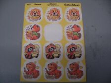 Rare Vintage 80's Trend Scratch n Sniff Critter Sitter Banana Sticker Missing 1 picture