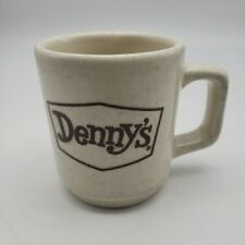 Vintage Denny's Beige Speckled Coffee Mug Made in USA Diner Restaurant Grade picture