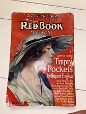 The Red Book Magazine October 1914 “Empty Pockets” Ephemera WW1 Era Great read picture