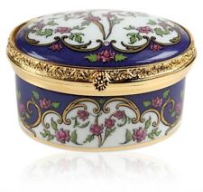 The Royal Collection Queen Victoria Trinket Box Jewelry Pill Collectible England picture