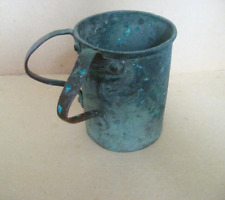Judaica Jewish Antique Washing Mug Cup Two-Handed Netilat Yadayim Copper picture