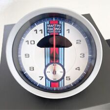 Porsche Table Clock Driver's Selection Martini Color Sound 911 ｗ/Box Unused picture