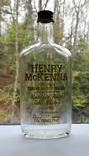 Vintage Hennery McKenna Kentucky Sour Mash Straight Burbon Whiskey Bottle Empty picture