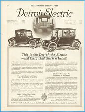 1914 Anderson Electric Car Co Detroit MI Roadster Brougham Pleasure Vehicle Ad picture