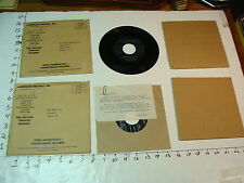 Scarce 1950's CHIQUITA BANANA CONTEST RECORD 2 copies one unused picture