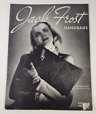 Vintage 1945 JACK FROST HANDBAGS Catalog Vol 48 WW2 WWII Fashion History Sexy picture