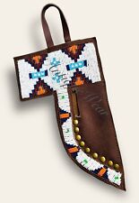 Knife Case Native American Antique Indian Beaded Best Leather Knife Sheath picture