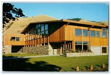 c1960 Lodge Student Union Building Montana State University Missoula Postcard picture