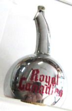 Vintage ROYAL CANADIAN (Whiskey) All Metal Advertising Bottle Pour Spout  B picture