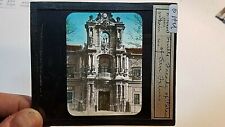 Colored Glass Magic Lantern Slide GHU Andalusia. Seville. Palace San Telmo SPAIN picture