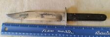 Antique L.F. & C UNIVERSAL BOWIE Hunting Knife LANDERS FRARY  C LARK Stag Handle picture