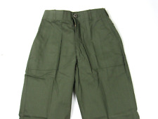 Vtg NOS 70s 1979 US Army OG 507 Measure 27 X 26.5 Utility Trouser Pant Fatigue picture