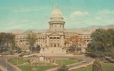 Boise Idaho ID, State Capitol, Bird Life, The Ross Hall Studio, Vintage Postcard picture