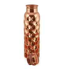 100% Pure Copper Water Bottle Copper Bottle Pitcher Flask With Ayurveda Yoga picture