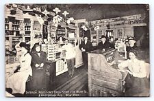 Postcard Interior Nevelson's Drug Store 185th & Amsterdam Ave New York City NY picture