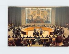 Postcard General view, Security Council Chamber, United Nations Headquarters, NY picture