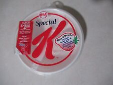 Kellogg Special K Portable Tote A Bowl with Spoon 13 oz Brand New picture